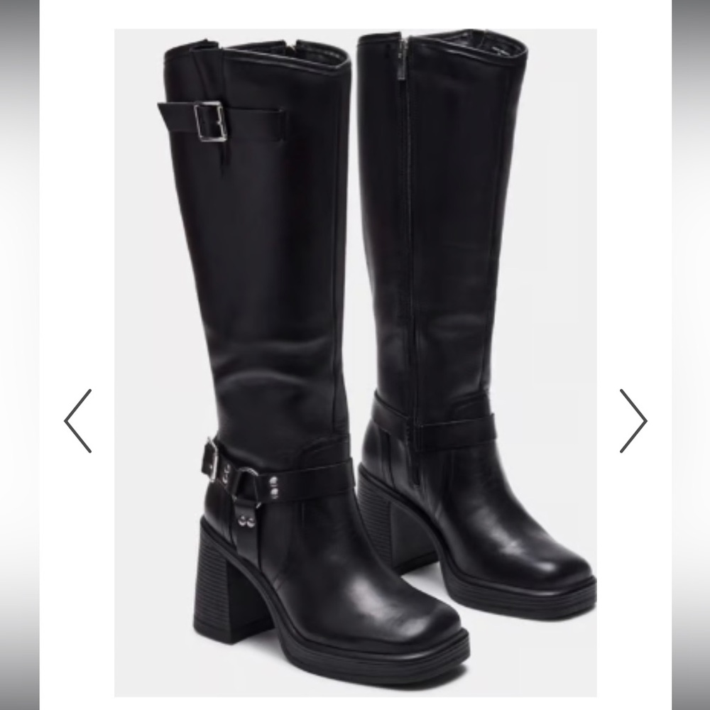 STEVE MADDEN FRANCINE BOOTS SIZE 6